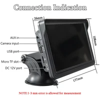 Hippcron CarPlay Android Auto Car Radio Multimedia Video Player 7inch Portable Touch Screen With USB AUX For Rear View Camera - Image 6