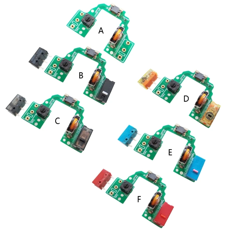 Botão Motherboard com Micro Switch para Logitech g Pro 896f Peças de Reparo para Gaming Mouse Pcb Board Superlight