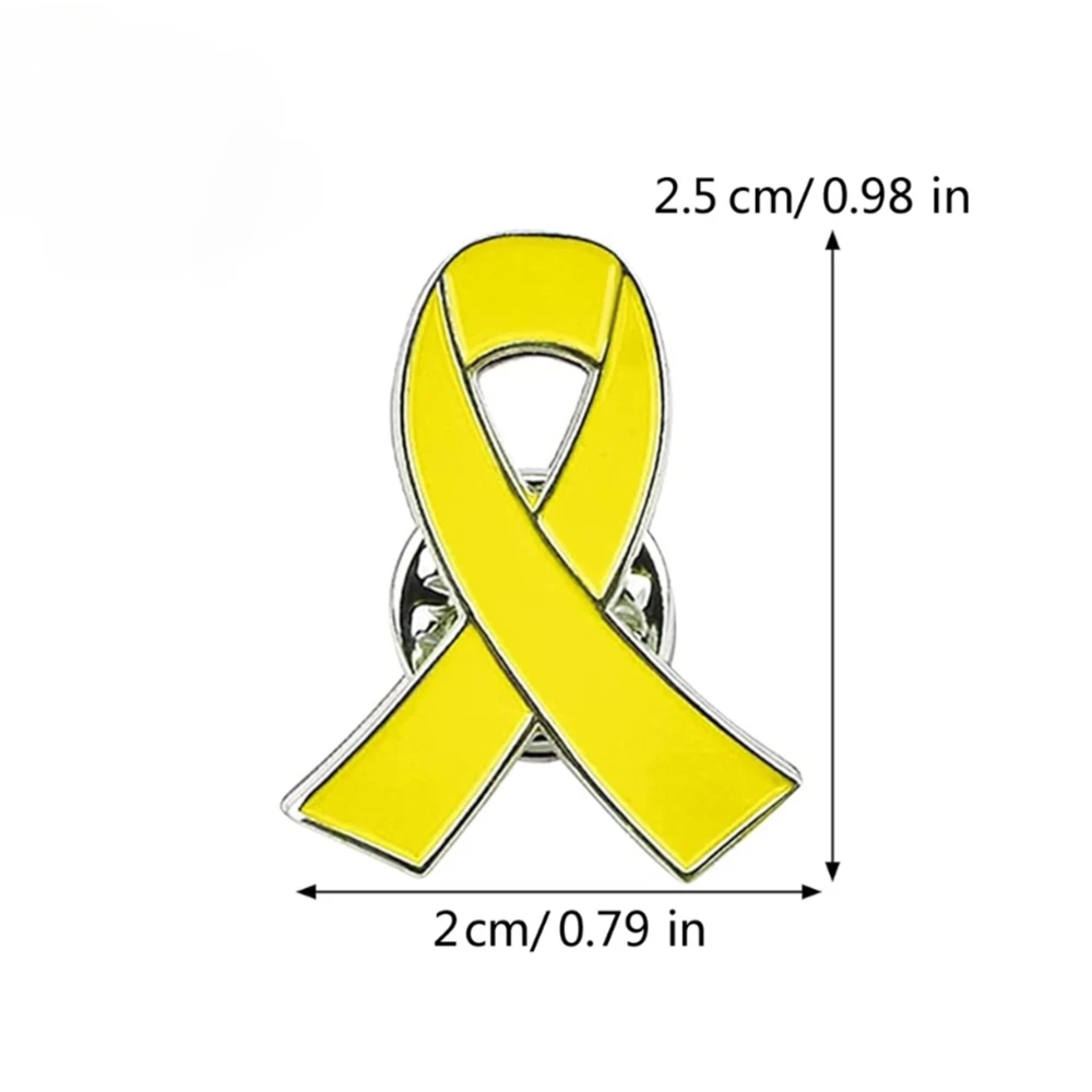 Yellow Ribbon Bring Them Home Pin Anti-Violence Awareness Brooches Stylish Enamel Breastpins Badges Ornament Jewelry 5-20pcs enamel pins,pin brooches,enamel brooches,clothing brooch,art brooches,acrylic brooches,metal brooches