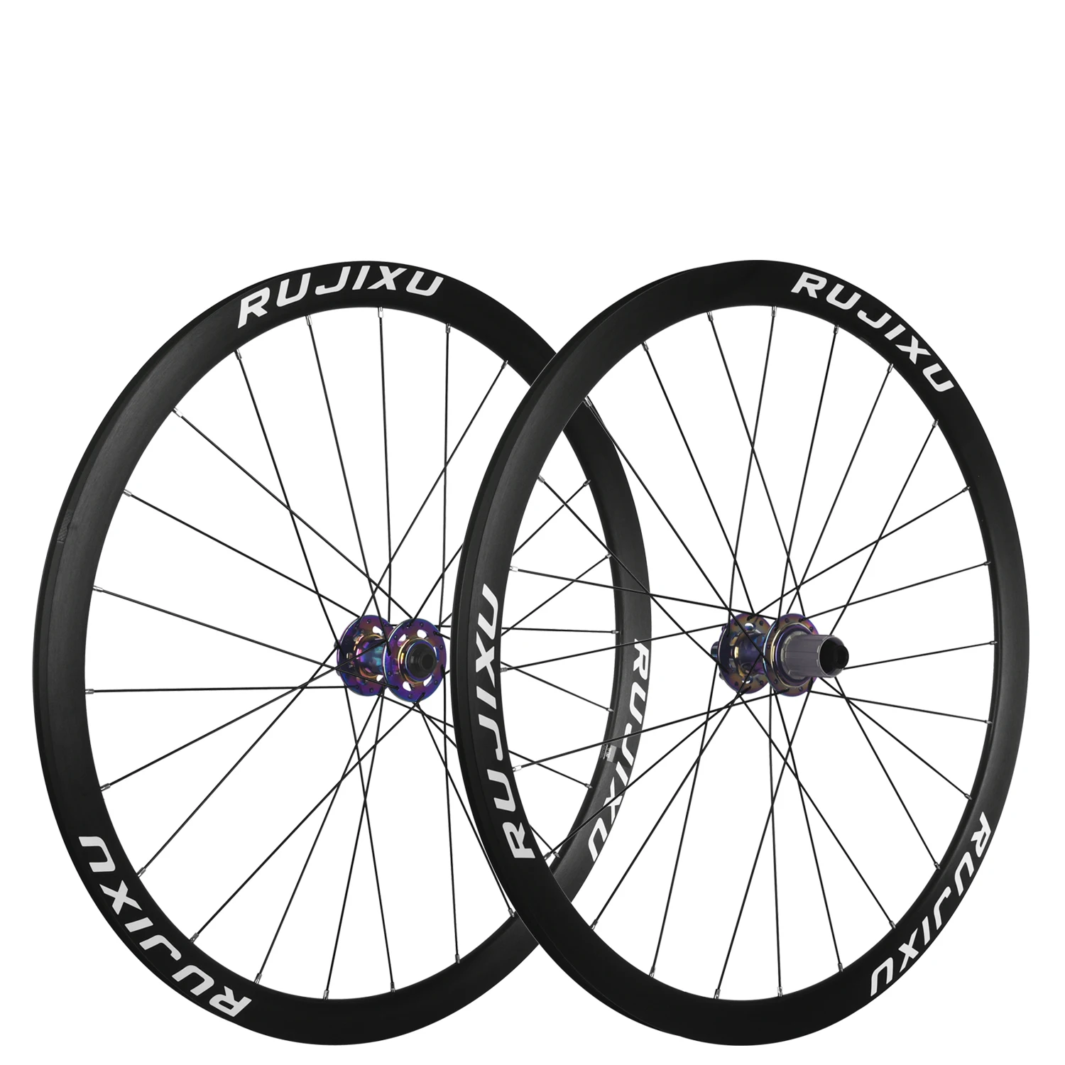 RUJIXU 700C Gravel Road Bike Wheelset 30 35mm Aluminum