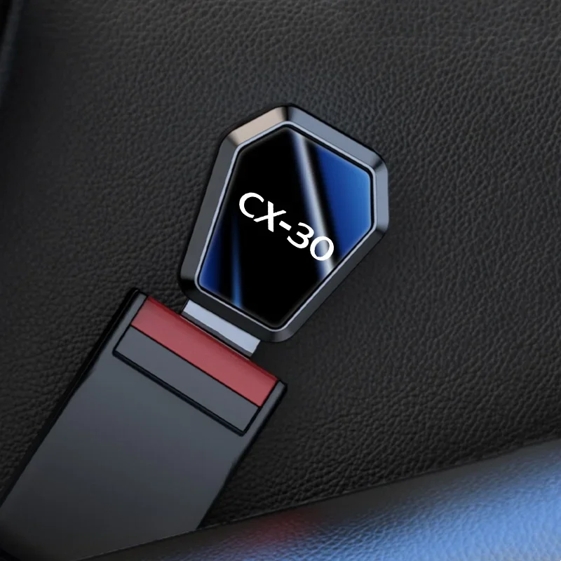 Car Special Car Safety Belt Extension Plug Buckle Seatbelt Clip Adjustable Extender for Mazda CX-30 CX30