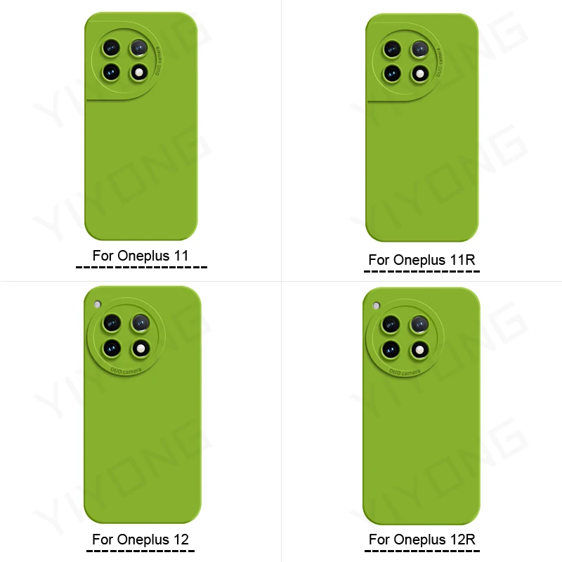 Original Liquid Silicone Soft Phone Case by YIYONG