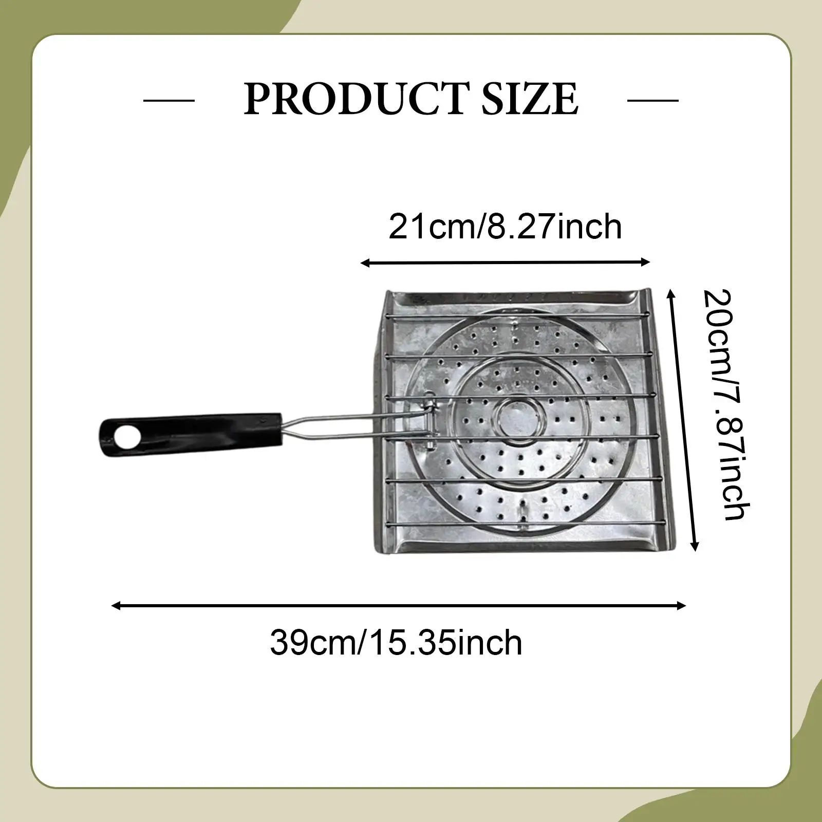 Camp Cookware Stovetop Toaster Grilling Bread Toast Rack Portable Kitchen Tray for Hiking Cooking Camp Cookware Stovetop Toaster Grilling Bread Toast Rack Portable Kitchen Tray for Hiking Cooking