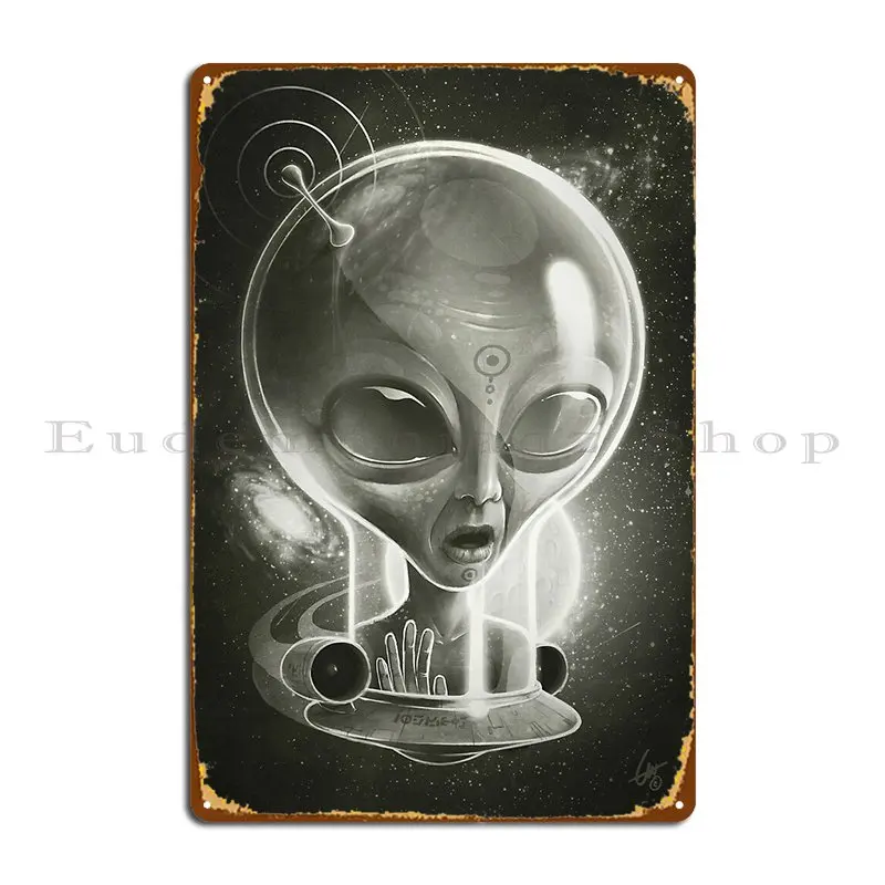 

Alien Iv Decompressed Metal Plaque Poster Living Room Cinema Vintage Pub Design Tin Sign Poster