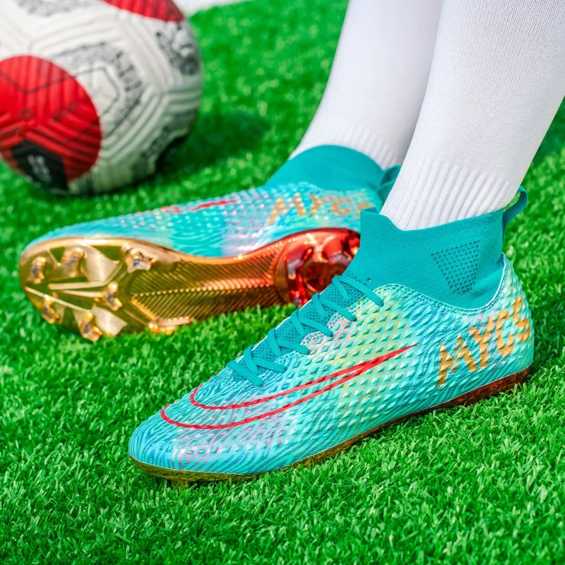 Quality Football Boots Harland Durable Light Comfortable Soccer Cleats Shoes Outdoor Genuine Futsal Studded Sneakers