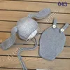 Newborn Photography Props Mohair Shorts  Rabbit Big Ear Hat Studio Clothing 1