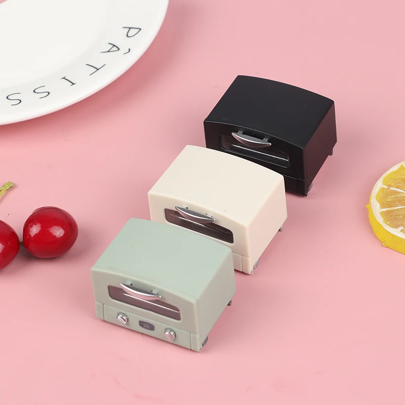 1Pcs Simulation Mini Oven 1：12 Dolls Houses Miniature Furniture Decor Accessories Kitchen Toys Pretend Play |