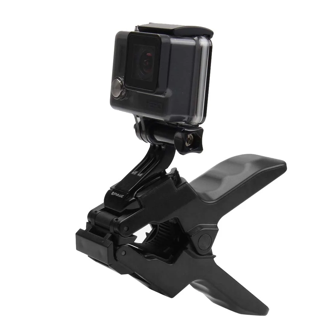 PULUZ Jaws Flex Clamp Mount for GoPro NEW HERO12 11 10 9 8 7 for DJI Osmo Action Xiaoyi and Other Action Cameras 3