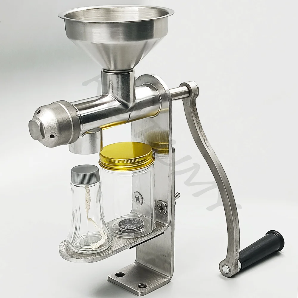 セレンディピティ★Manual Oil Press 手動油搾り機 Amazon | Matobuy 手動油絞り器 オイル搾り機 卓上油搾り機 小型