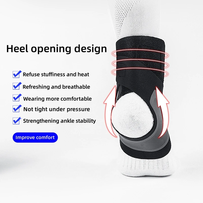 Ankle Support Ankle Straps Fitness Ankle Straps Ankle Support Brace Ankle Support Brace Elasticity Free Adjustment Protection Foot Bandage Sprain Prevention Sport Fitness Guard Band
