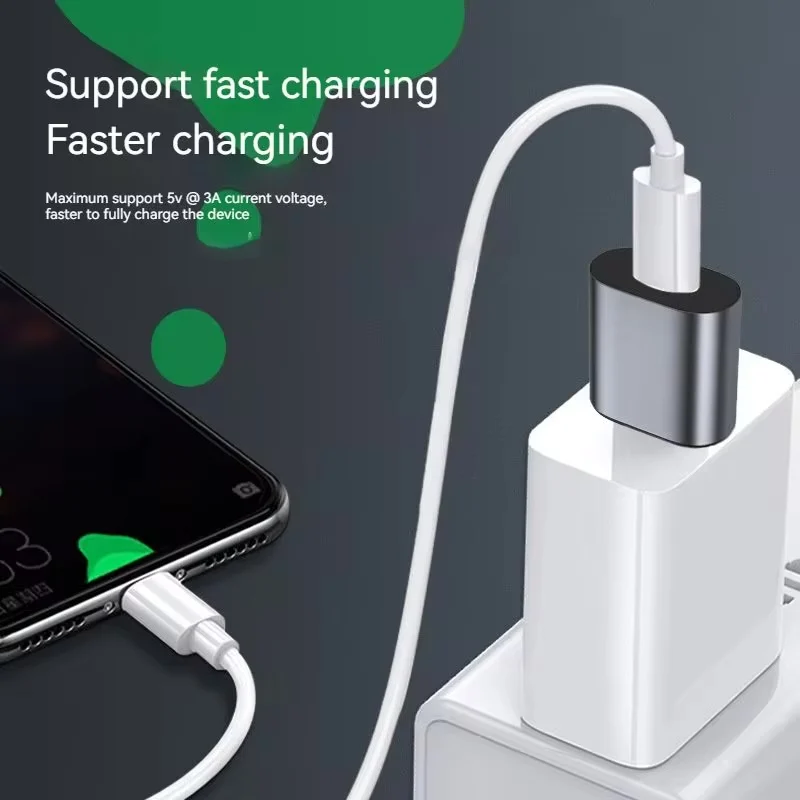 Universal USB A to Type-C Fast Charging Adapter with 10Gb Data Transfer Capability