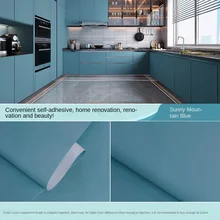

5M/10M Kitchen Cabinet Door Desktop Cabinet Furniture Refurbished Waterproof Self Adhesive Wallpapers Peel and Stick Wallpaper