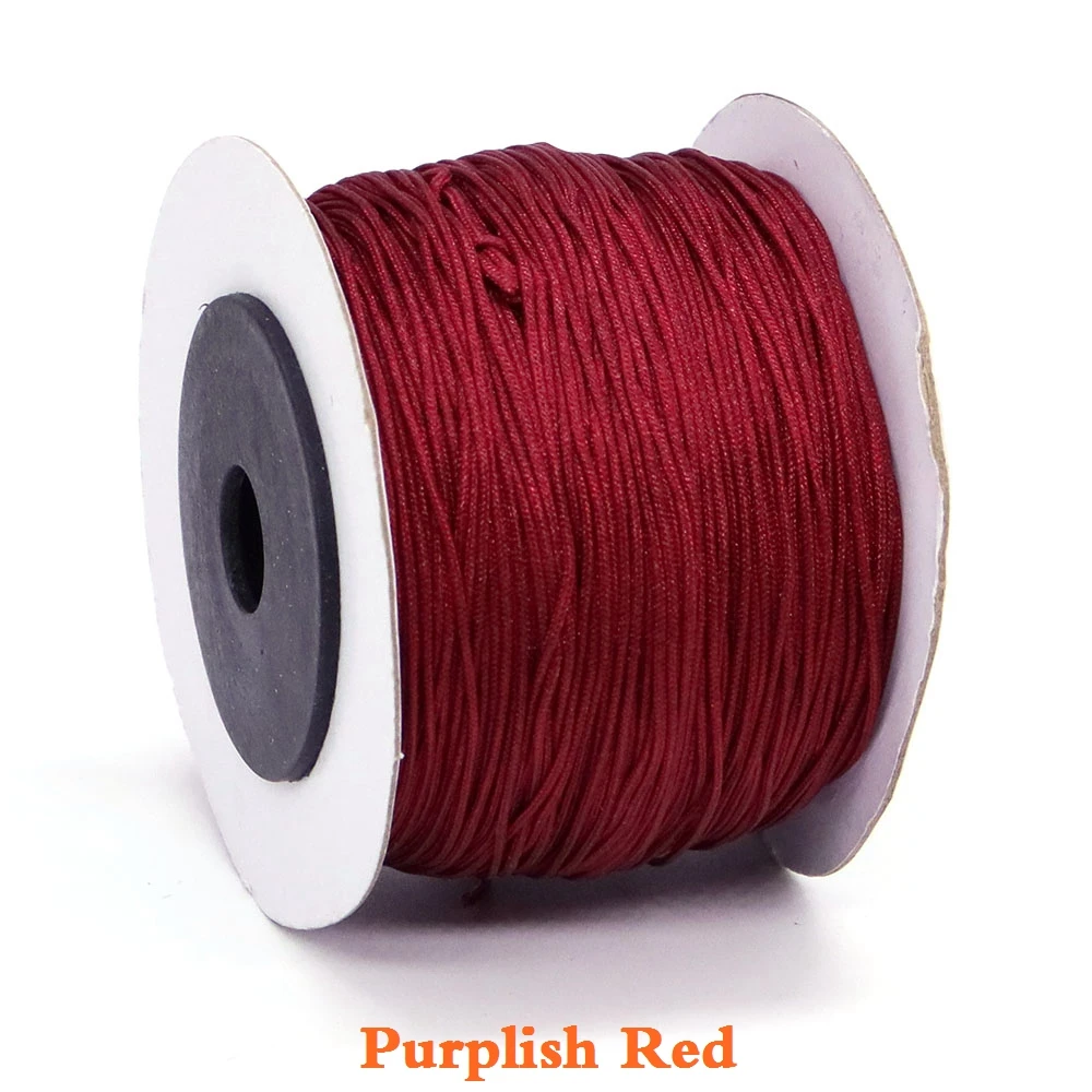 100-Yard 0.8mm Nylon Beading Cord for Jewelry Making and Crafts