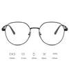 Y2K Transparent Computer Reading Glasses Women Men Round Frame Anti Blue Light Eyewear Optical Spectacle Eyeglasses 6