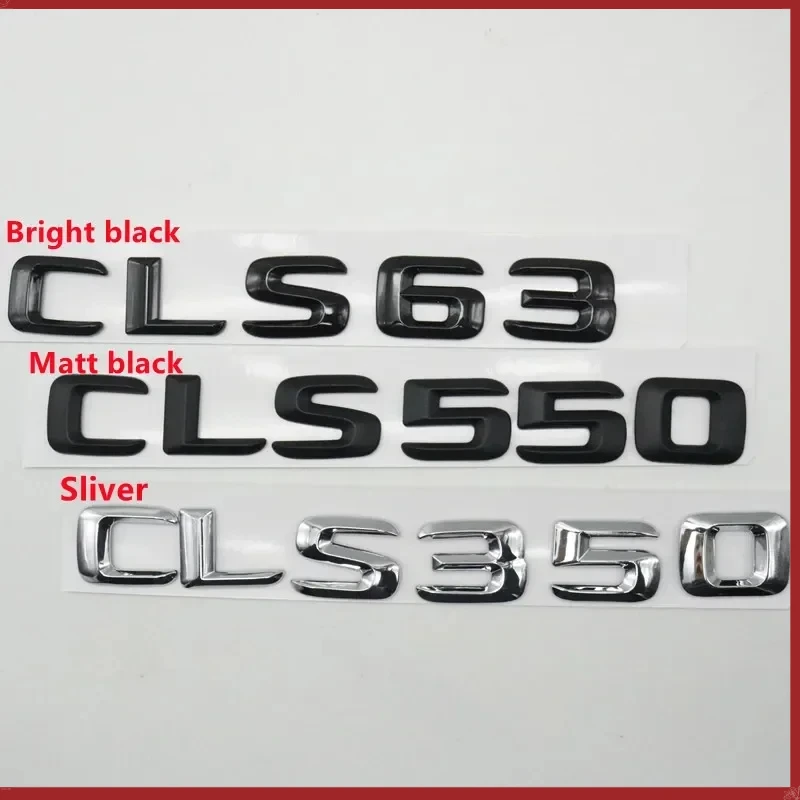 메르세데스-벤츠 CLS 클래스 C218 C219 C257 CLS53 CLS55 CLS63 CLS350 CLS450 CLS500 CLS550 엠블럼 리어 스티커 액세서리