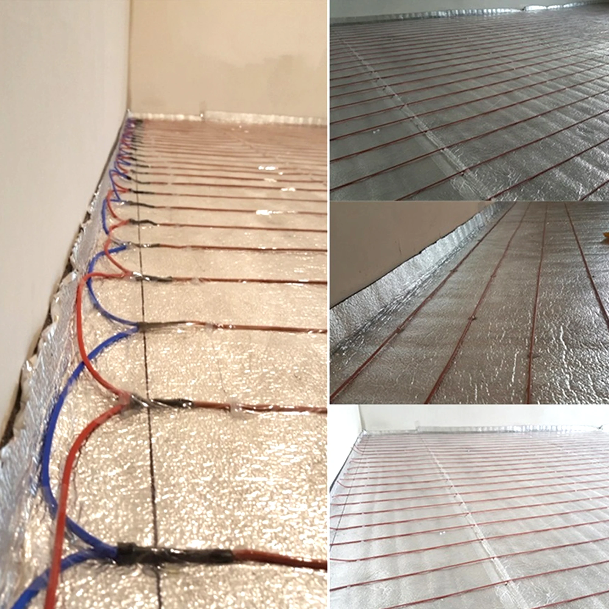 aquecimento infravermelho piso quente 33ohm m vermelho