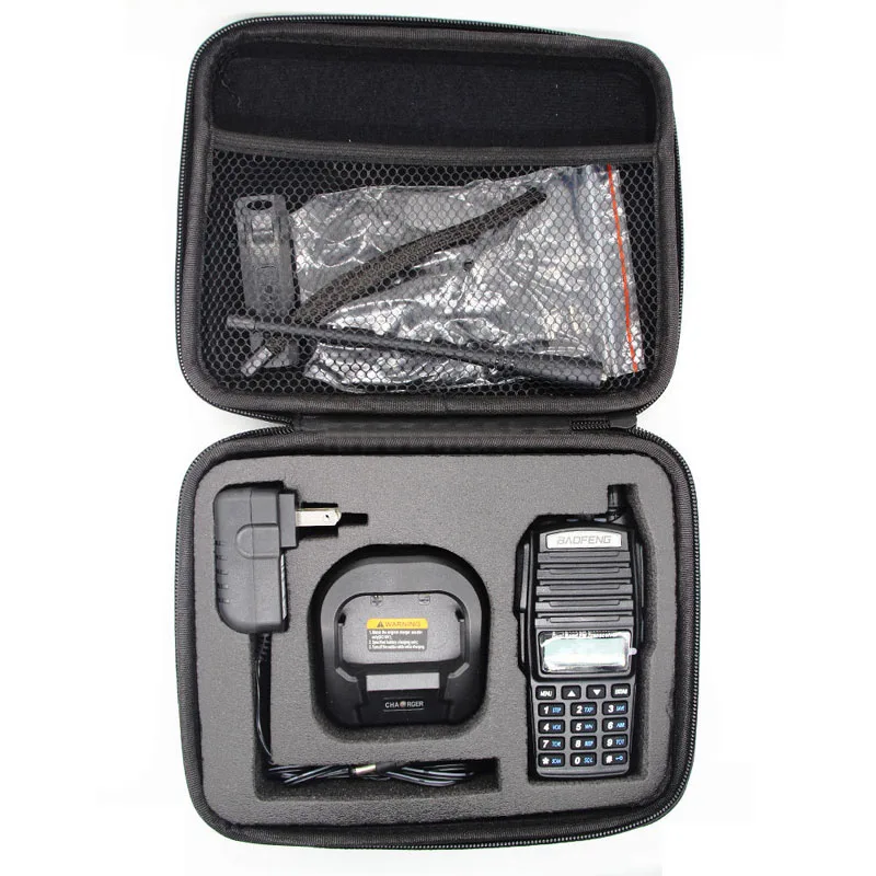 BAOFENG Walkie Talkie UV-82 UV82 UV-8D Motorola GP328 Two Way Radio Portable Hunting Bag Travel Carry Handbag Storage Box Case handheld carring case storage hand bag for baofeng uv 82 uv82 uv 8d uv8d for motorola gp328 two way radio walkie talkie