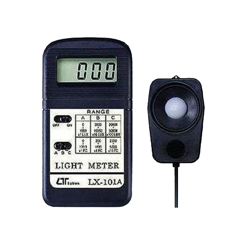 

LUTRON LX-101A Illuminance Meter LX101A Range 0-50000 lux, Accuracy +- (5% + 2d)