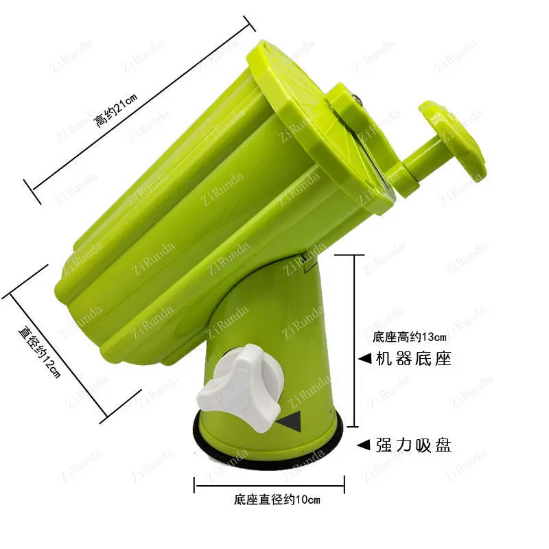 Manual Hand-Cranking Potato Cutter Spiral Potato Slicer Cyclone String Machine Tower Cutting Artifact