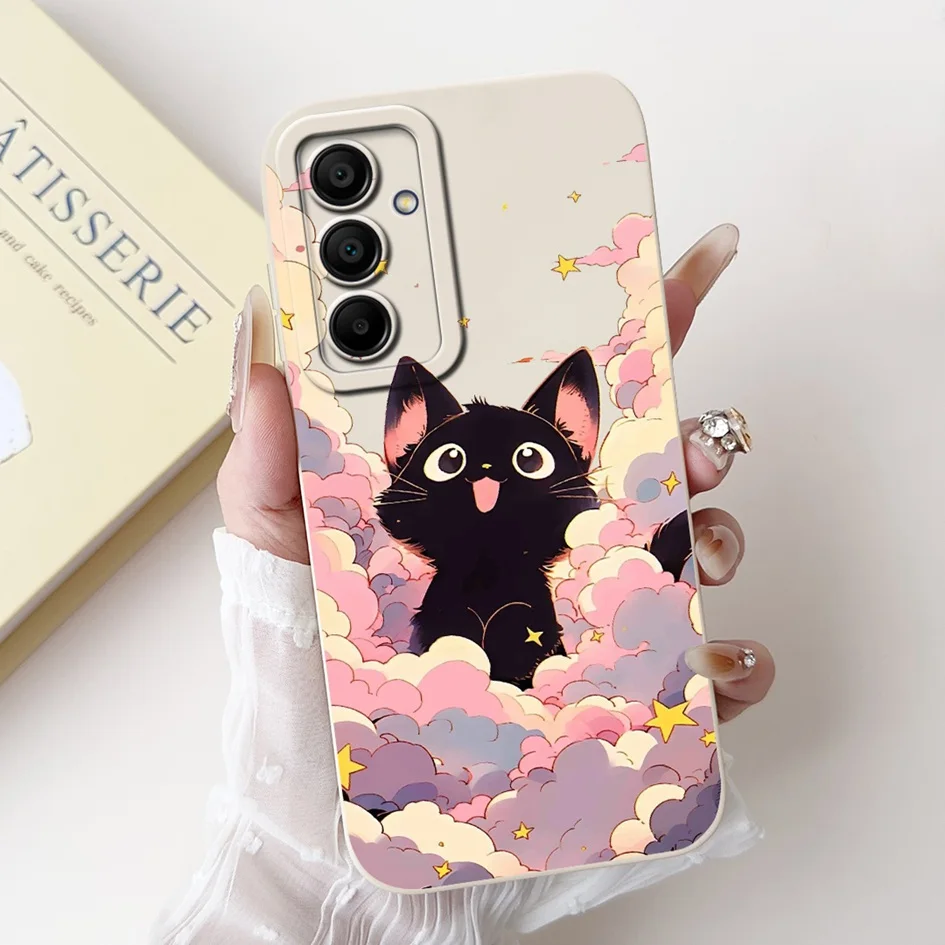 Silicone Flower Bowknot Soft TPU Case for Samsung Galaxy A16 5G