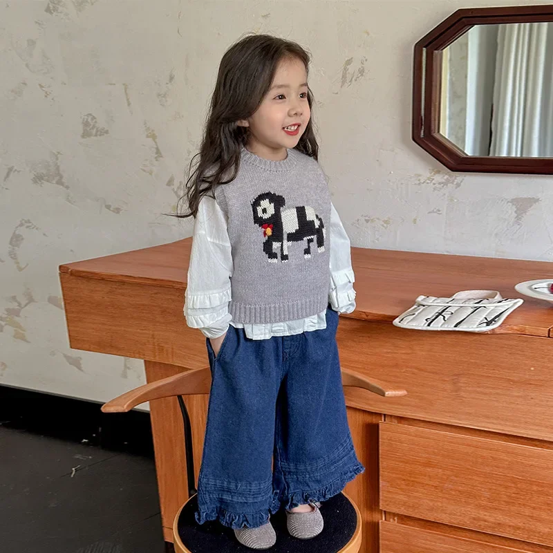 Chemise à Manches Longues Bébé/enfant - Uni, Boutonnage Blanc, Coton Doux, Idéal Occasions Formelles
