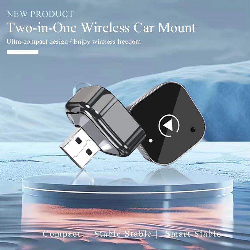 Gallop Sprite Wireless CarPlay Android Auto Adapter for Automatic Connection