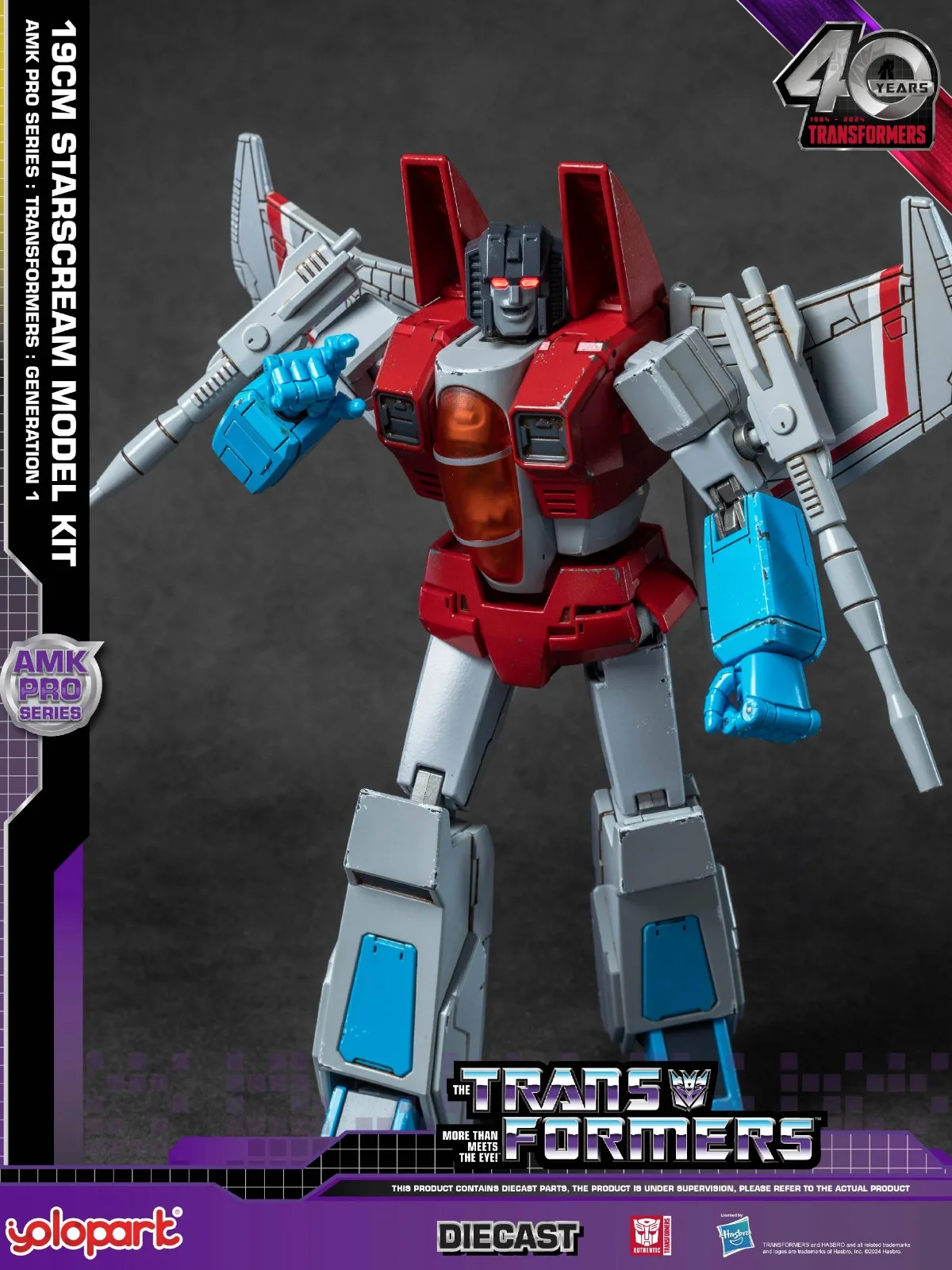 Yolopark AMK Pro Series G1 Starscream (Model Kit) Official
