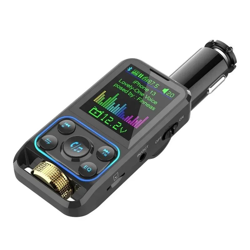 ÷ ÷  5.3 FM ۽ű  ڵ 12V- 24V FM  Mp3 ÷̾ ڵ ŰƮ,  QC3.0 
