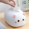 Cat Tissue Box Plastic Napkin Storage Box Container Desktop Paper Holder Nordic Style Home Bathroom Dormitory Decoration 1