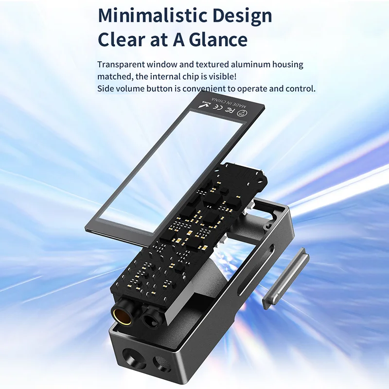 SMSL D10 Hifi Audio Mini Headphone Amplifier CS43131*2 DAC Chip 3.5mm 4.4mm Dual Headphone Jack 32bit/384khz DSD256 500mW/16&Omega;