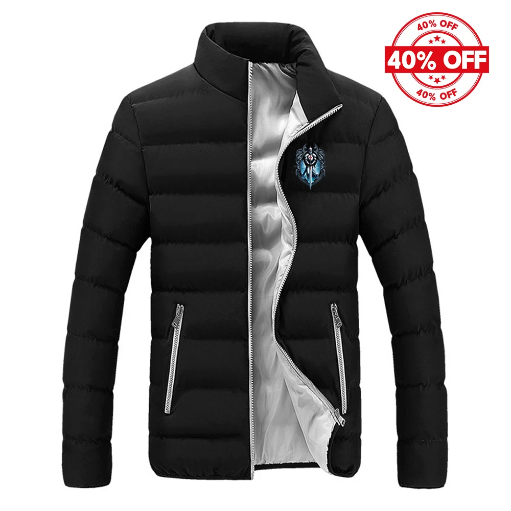 Cotton Hoodie Jacket Autumn Winter Knights Templar Pattern