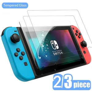 2/3 шт. Защитное стекло для Nintendo Switch, закаленное стекло, Защита экрана для Nintendos Switch Oled Lite NS, аксессуары, пленка