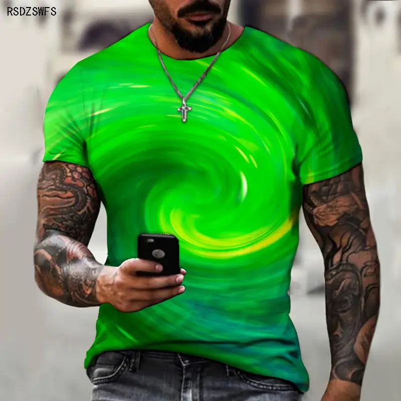 

Summer Hot Sale 3D Printing Personality Abstract Men's T-shirt Street Style Men's Casual Short Sleeve Size XXS-5XL