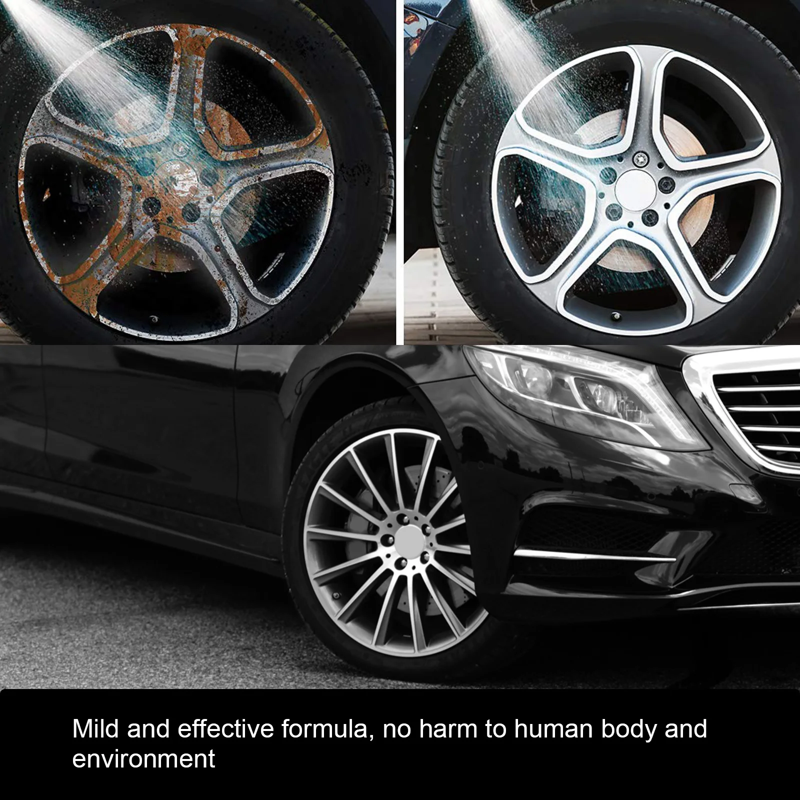 Car Iron Remover Wheel Cleaner 120ml