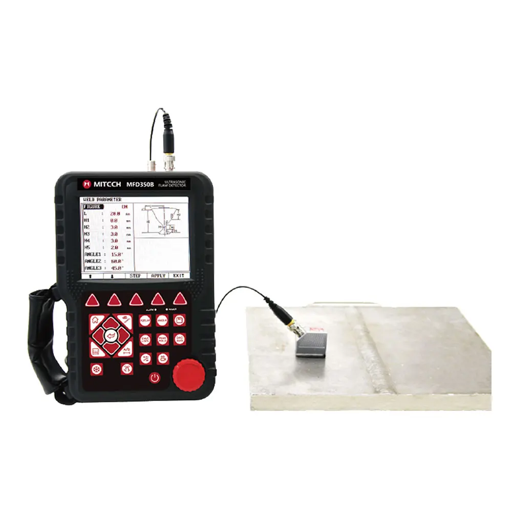 

Digital Ultrasonic Flaw Detector MFD350B Measuring Range 0 ~6000mm meet the metallurgical industry, metal processing industry