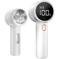 Electric Hair Ball Trimmer Household Clothes Shaver Rechargeable Portable LED Display Lint Remover for Clothing High-capacity 1
