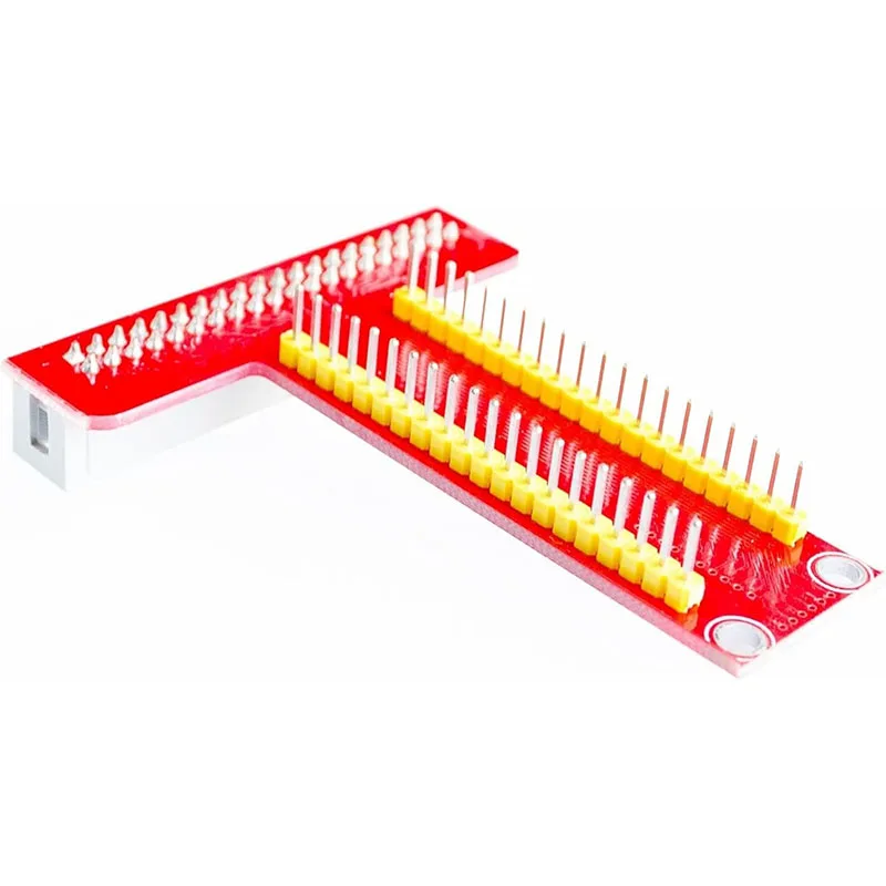 라즈베리 파이 5 GPIO 확장 보드 키트 - 40핀 T형 어댑터 + 20cm 40핀 리본 케이블 파이 2,3,4,5용