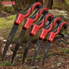 DELIXI ELECTRIC Folding Saw，SK5 steel One-button Folding Design，Sharp Cutting Wood,Camping DIY,Garden Saw,Tree Chopper Knife 1