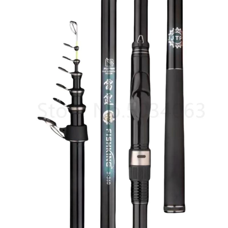 Float Fishing   Rocky Fishing Rod 2.7m 3.6m 3.9m 4.5m 5.4m Large Guide Ring Spinning Remote Throw Fishing Rod Carp Fishing 5