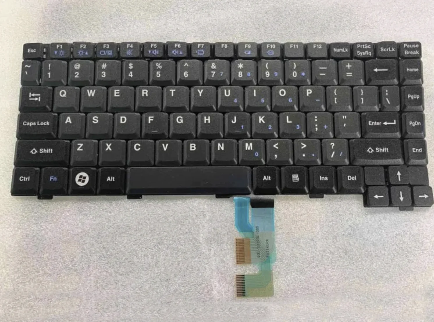 5 Pz/Lotto Per Panasonic Cf-28 Cf-29 Cf-30 Cf-31 Cf-52 Cf-53 Tastiera Inglese