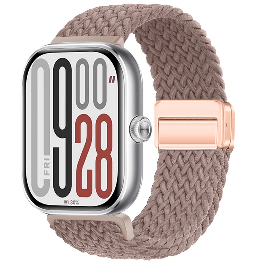 Magnetic Braided Bracelet Watch Strap, 20/22mm