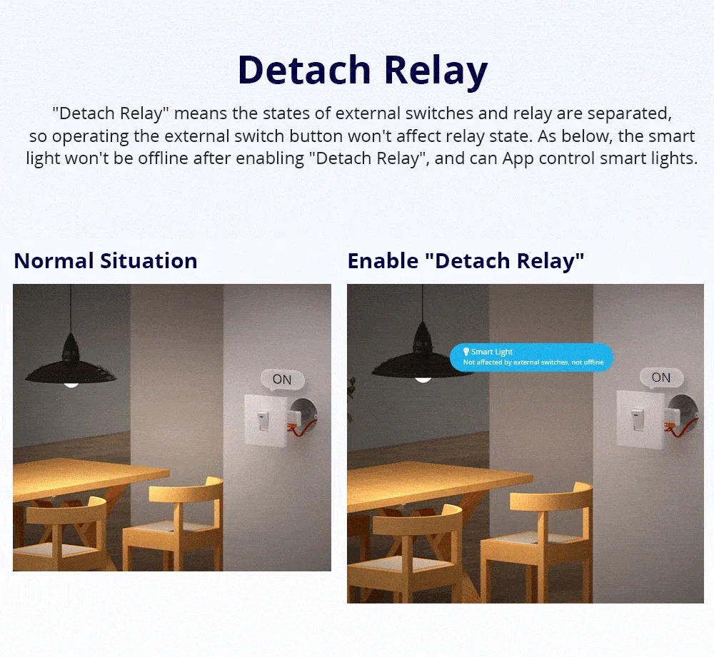 Mini Wi-Fi Smart Switch with Voice Control