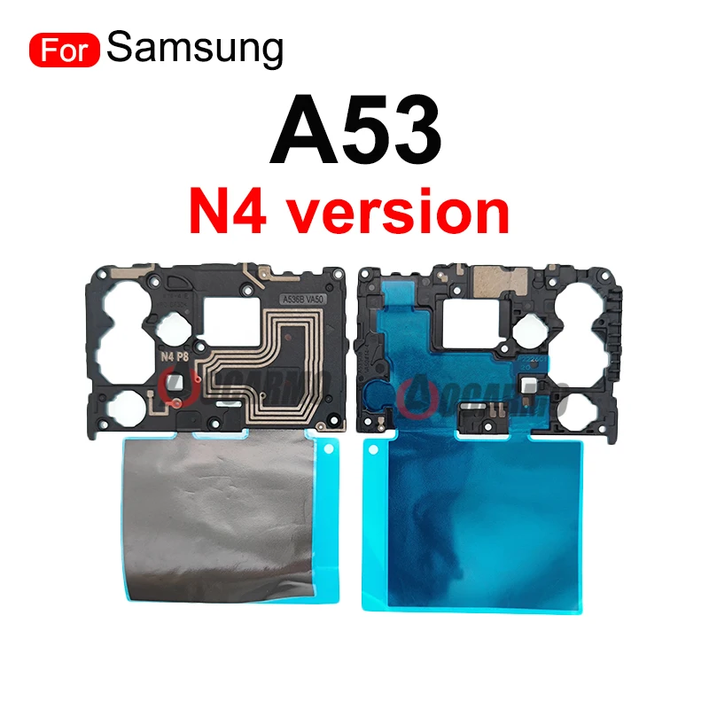 삼성 갤럭시 A53 A54 A33 A34 A346B A73 A71 5G용 NFC 플렉스 케이블 교체 부품 포함 마더보드 메인보드 커버 플레이트