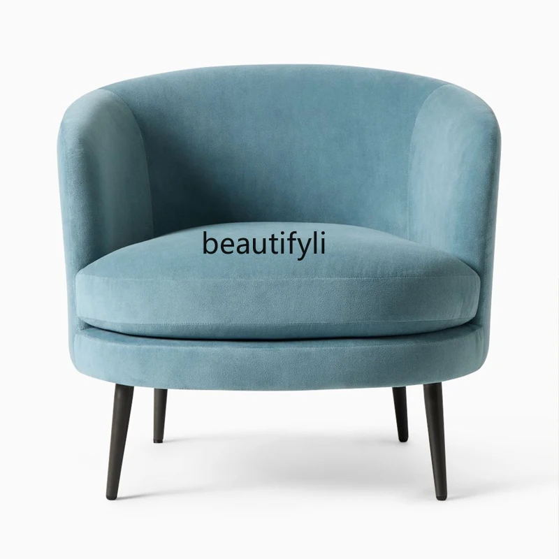 

Простой одноместный диван-стул, стул для приема из массива дерева, стул для отдыха B & B, кресло для отдыха, мебель для дома