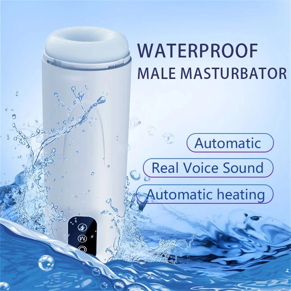 Masturbateur Masculin Premium Dual Channel Imperméable