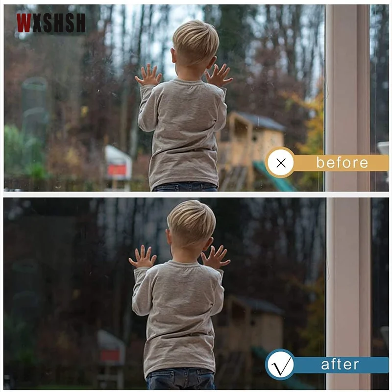 Protective film for window Translucent 49% Shading Rate UV-Proof Explosion-Proof Multi-Size Hot Sale Decor Sticker Half Black