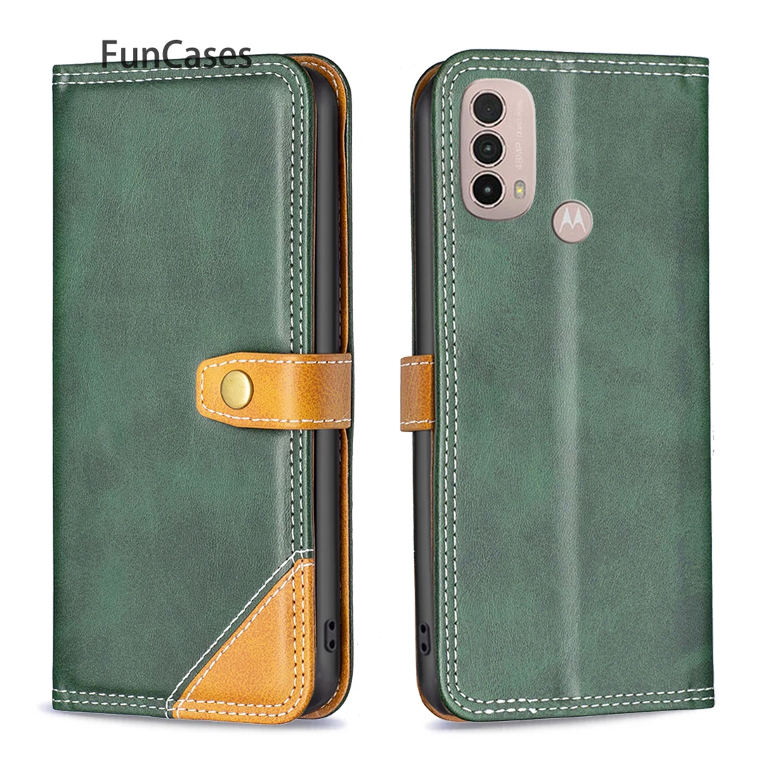 Luxury Flip Phone Bag Cover For Armor Motorola Moto Edge S30 Funda Bags Cases Cove Motorola Telefon Moto E40 E30 E32 4G Pouch