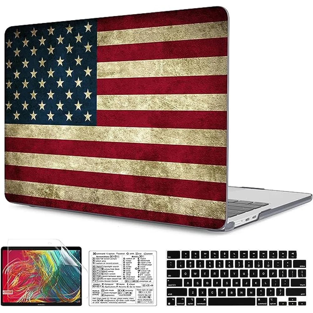 Egyal 2023 Custodia Per Laptop Per Apple Macbook Air 15 Custodia Funda 2023 New Mac Book Air M2 Chip 15.3 Pollici A2941 Cover Protettiva + Regalo