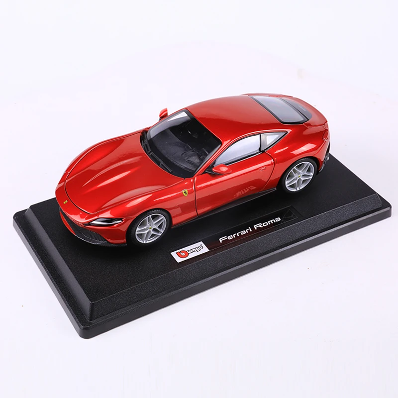 Bburago 1:24 Ferrari Roma New Product In Stock Alloy Diecast