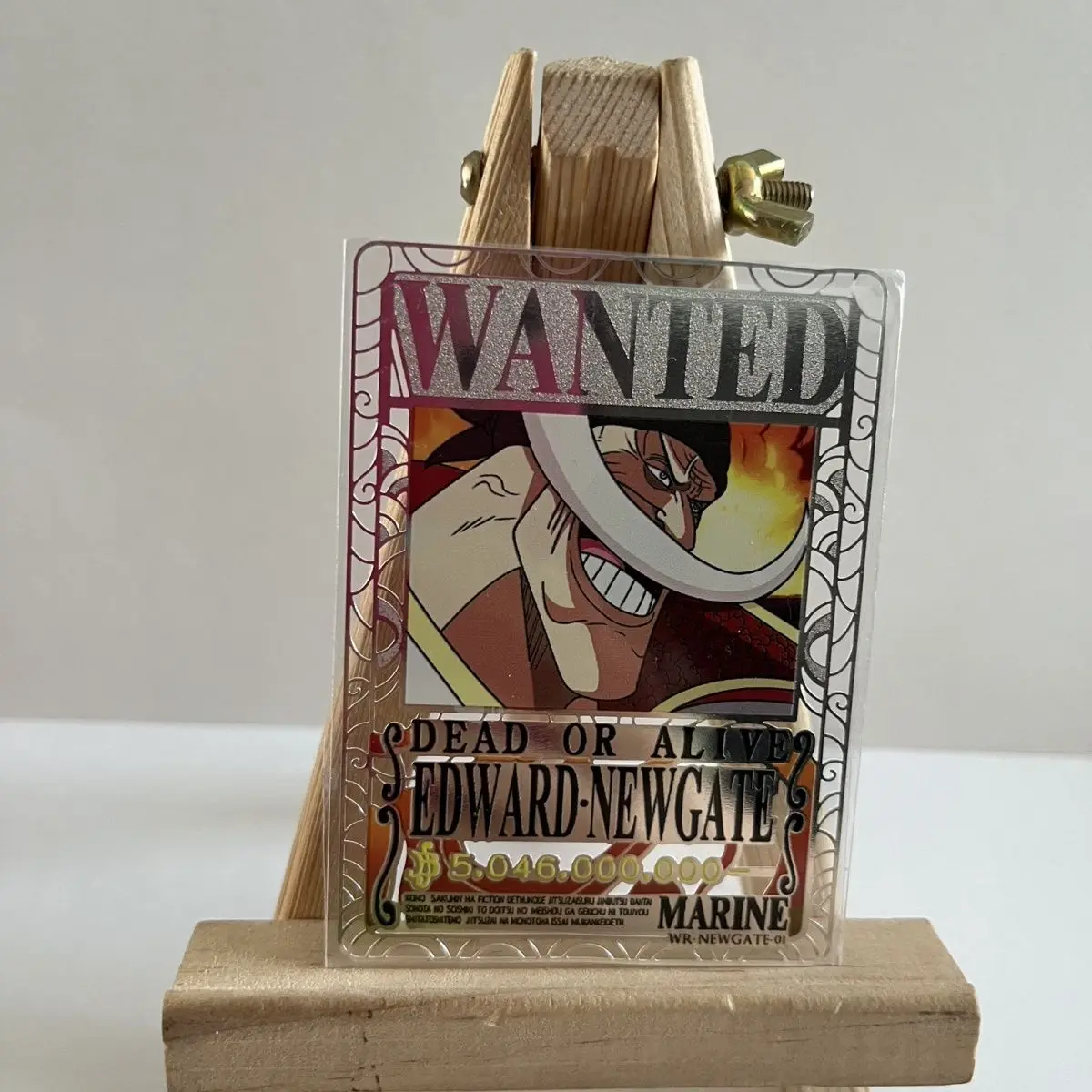 Anime One Piece Shanks Luffy Zoro Sanji Edward Newgate Kaidou Silver Reward Metal Card Collection Card Toy Birthday Gift